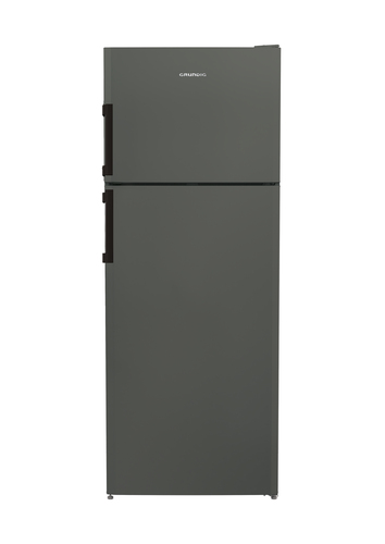 Grundig GRNE 406 MG E ENERJİ SINIFI 406LT DUO-NO FROST ÜSTTEN DONDURUCULU BUZDOLABI KOYU GRİ