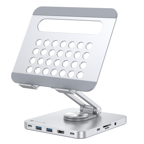 Techly ICA-TBL DOCK81 подставка для ноутбука Tablet stand Серебристый