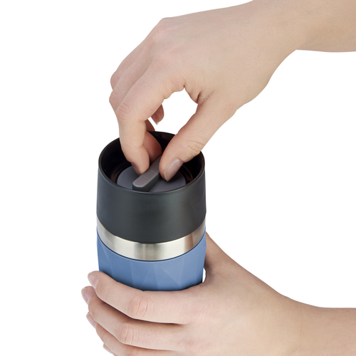 Tefal Travel Mug Compact 0,3 Liter Blau – Foto 4 von 10