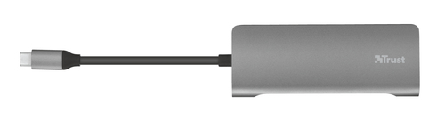 Trust 23331 laptop dock/port replicator Wired USB 3.2 Gen 1 (3.1 Gen 1) Type-C Silver – image 3