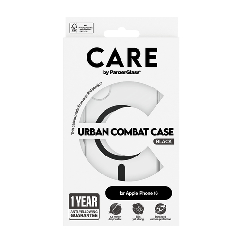 CARE by PanzerGlass Urban Combat - Achterzijde behuizing voor mobiele telefoon, afbeelding 3