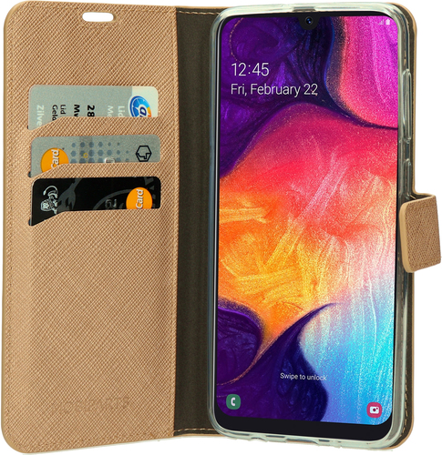 Mobiparts Saffiano Wallet Case Samsung Galaxy A50 (2019) Copper – image 4