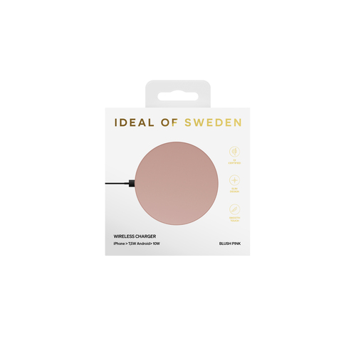 iDeal of Sweden Wireless Charger Blush Pink – image 3