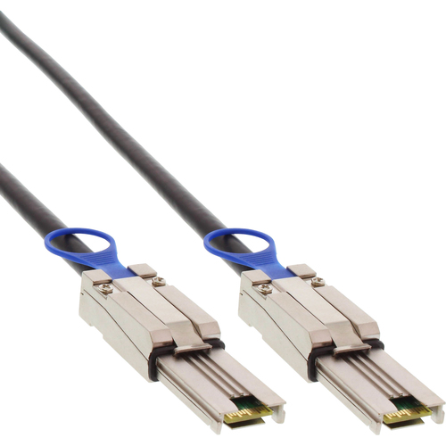 Product image: InLine SAS Cable, Mini-SAS 26pin SFF-8088 an Mini-SAS 26-pin SFF-8088, 2m