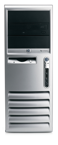 RG991AW HP Compaq Business Desktop dc7700 - MTC - Core 2 Duo E6300 / 186 GHz - RAM 1 GB - HDD 80 GB - CD-RW / DVD - GMA 3000 - Gigabit Ethernet - Win XP Pro - monitor ninguno