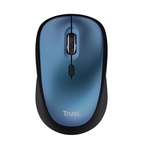 Trust YVI+ Eco Muis Radiografisch Optisch Blauw 4 Toetsen 800 dpi, 1600 dpi – Photo 4 sur 6