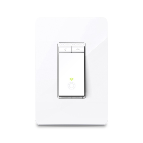 SWITCH DE LUZ INTELIGENTE (SMART WI-FI SWITCH) TP-LINK HS220  2.4GHz 802.11b/g/n  LUZ REGULABLE EN FOCOS LED UPC 845973083724 - HS220