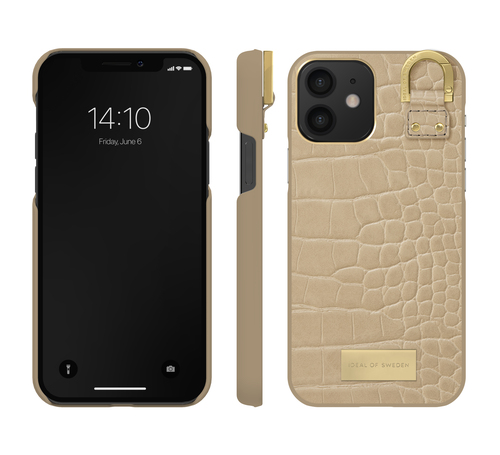 iDeal of Sweden Atelier Case iPhone 12/12P Warm Beige Croco – image 3