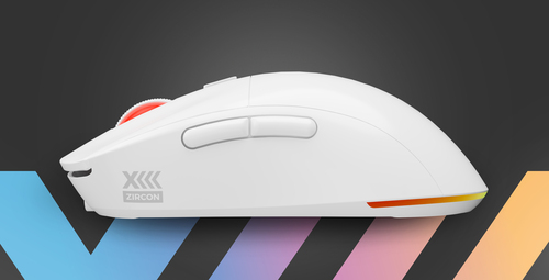 GENESIS NMG-2090 Zircon XIII Gaming Muis Ambidextrous RF Wireless + USB Type-C Wit, afbeelding 6
