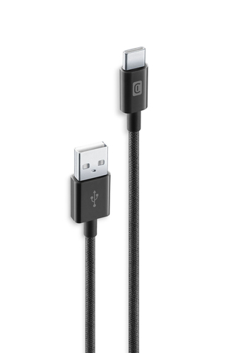 Cellularline 8018080480003 USB кабель USB 2.0 1,5 m USB A USB C 15 W Черный