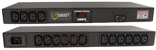 Vertiv Geist BREA160-0020/16 power distribution unit (PDU) 16 AC outlet(s) 0U Black