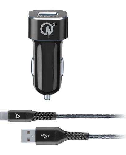 Cellularline Tetraforce Car Charger Kit