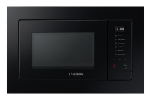 Samsung MS23A7318AK Черный Обычная (соло) микроволновая печь Встроенный 23 L 1150 W