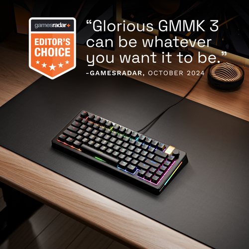 Glorious GMMK 3 PRO HE 75% Prebuilt Wired Black gaming toetsenbord, afbeelding 10