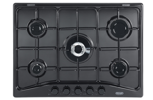 De’Longhi FFN 57 ASV варочная поверхность Черный Встроенный 68 cm Газовый 5 зона(ы)