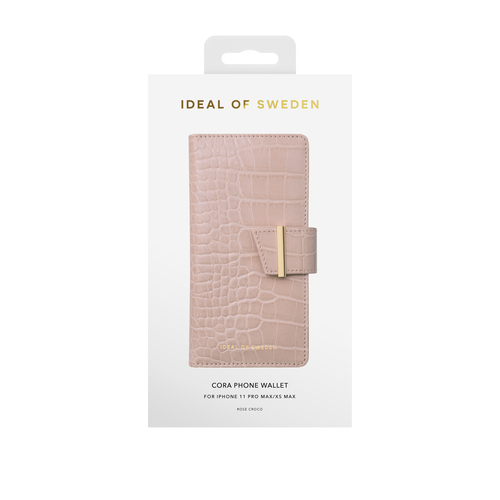iDeal of Sweden Cora Phone Wallet iPhone 11PM/XSM Rose Croc – image 8