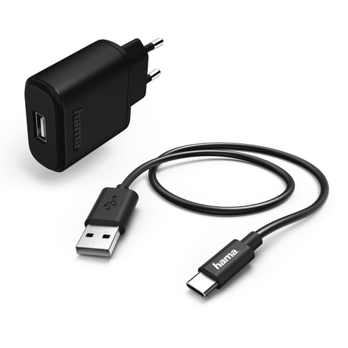 Hama 00183240 mobile device charger Mobile phone, Smartphone, Tablet Black AC Fast charging Indoor