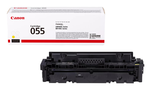 Canon 055 Toner Cartridge Yellow 3013C002 - image 1