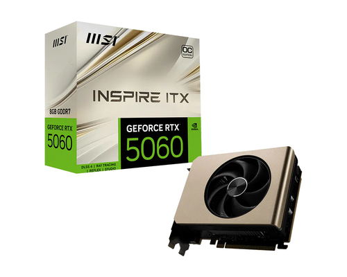 MSI GeForce RTX 5060 8G INSPIRE ITX OC NVIDIA 8 GB GDDR7