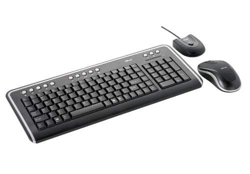 Trust Wireless Optical Slimline Deskset DS-3200 FR