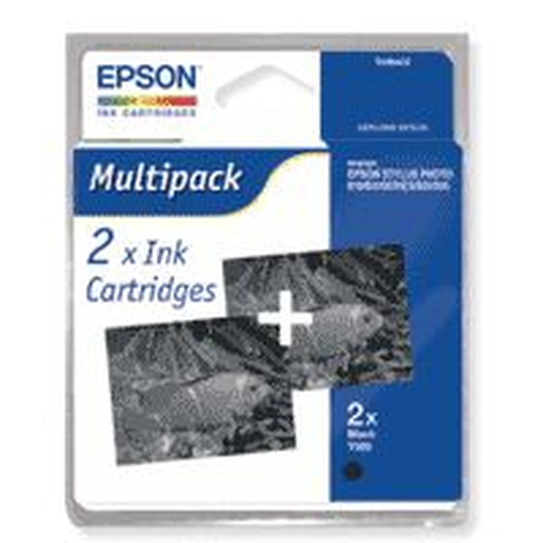 Epson T026 Black Twin Pack