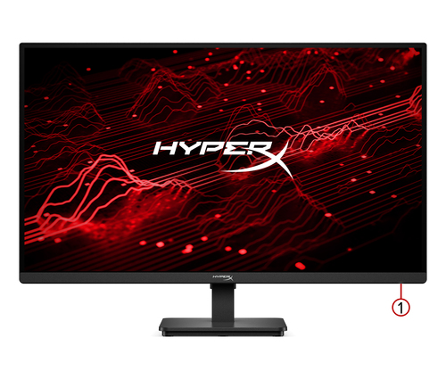 HP HyperX OMEN 27 inch QHD 240Hz Gaming Monitor - OMEN 27q G3 – image 1