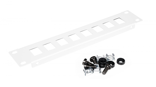 Equip Patchpanel 10" met Keystone Montage 1U, grijs, afbeelding 3
