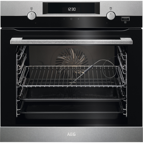 AEG BCK456220M 71 L Black, Stainless steel