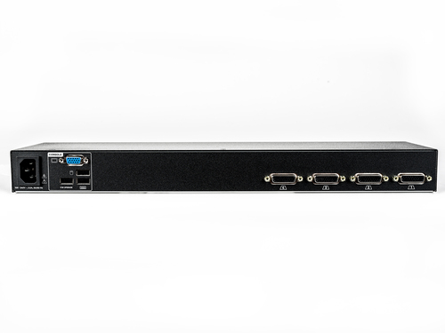 Vertiv Avocent 1x4 KVM switch with USB, push (touch) button switching, keystroke switching, cascade support, internal power supply – image 2