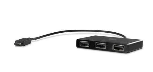 HP Z8W90AA USB 3.2 Gen 1 (3.1 Gen 1) Type-C 5000 Mbit/s Black – image 2