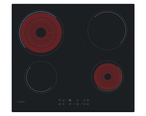 Candy Smart CH64DVT Black Built-in Ceramic hob 4 zone(s) – image 2