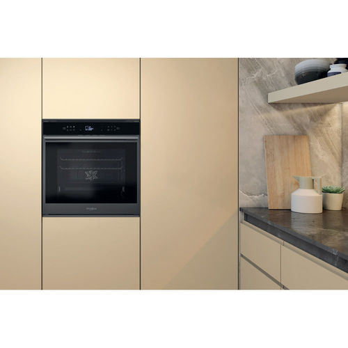 Whirlpool W7 OM4 4S1 P BSS 73 L Черный, Нержавеющая сталь