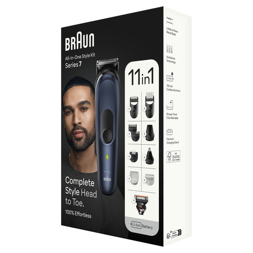 Braun MGK7450 Black, Blue Lithium-Ion (Li-Ion) – image 3