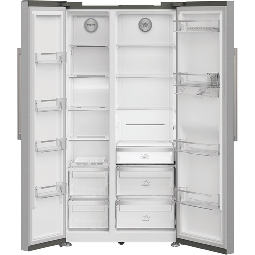Hotpoint HPG26583WXP American Fridge Freezer in Silver with Water Non - image 3