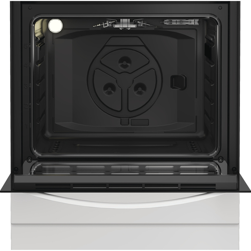 Indesit I6GGMMWUK 60cm Single Oven Gas Cooker in White 4 Gas Burners 6 - image 4