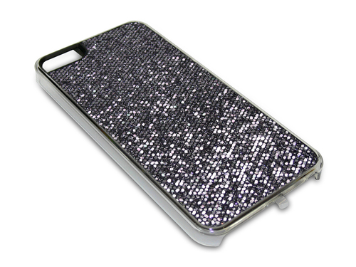 Sandberg Bling Cover iPh5/5S Black shine