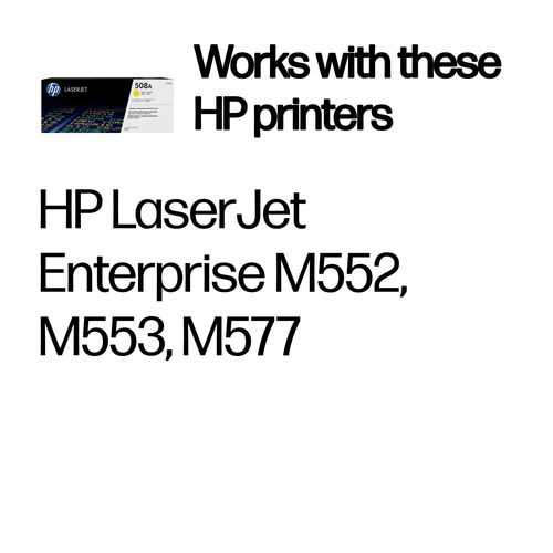 Original HP 508A Yellow Toner Cartridge (CF362A) - image 2