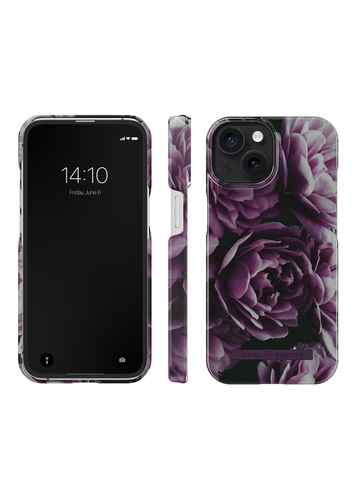 iDeal of Sweden Printed Case iPhone 15 Deep Purple Bloom – image 2