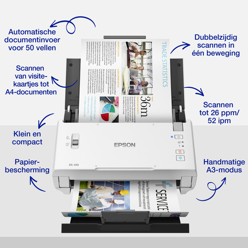 Epson WorkForce DS-410 feedscanner – Foto 10 van 10