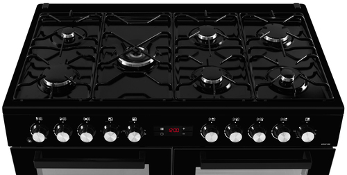 Beko KDVF100K 100cm Double Oven Range Cooker with 7 Burner Gas Hob – image 3