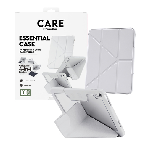 PanzerGlass CARE™ by PanzerGlass®™ by PanzerGlass Essential Case Light Grey iPad 11" (2025) | iPad 10.9'' (2022) – image 5