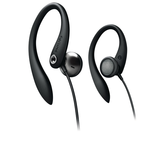 Philips SHS3210C/28 headphones/headset Wired Ear-hook Black