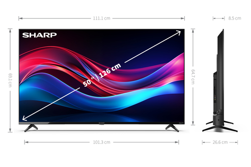 Sharp 4T-C50GJ4725K TV – image 8