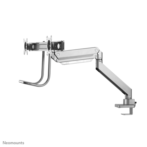 Neomounts NM-D775DXSILVER Support de moniteur 10-32" - vérin à gaz - Topfix - arrêt à 180° – Photo 8 sur 11