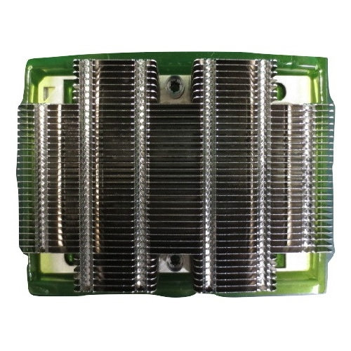 DELL 412-AAMF Computerkühlsystem Prozessor Kühlkörper/Radiator Schwarz, Grün, Silber