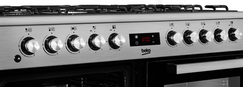 Beko KDVF100X 100cm Double Oven Range Cooker with 7 Burner Gas Hob – image 6