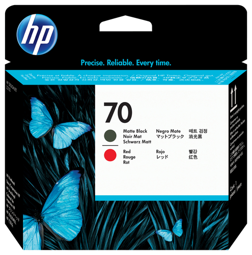 C9409A Cabezal HP 70 Negro Mate/Rojo C9409A