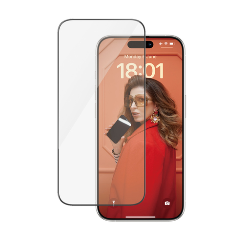 PanzerGlass ® Screen Protector iPhone 15 Pro | Ultra-Wide Fit w. EasyAligner Прозрачная защитная пленка Apple 1 шт