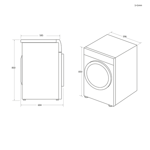 Candy Smart Pro Croe C9TBEB-80 Wifi Connected 9Kg Condenser Tumble Dryer - Black - B Rated, Black - image 6
