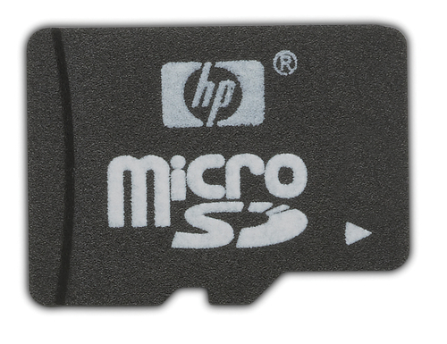 HP Hi-speed Micro 2GB SD Card